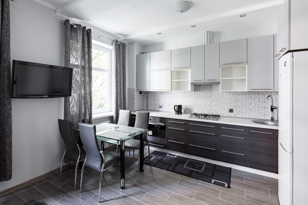 New Studio With Balcony Lviv Dış mekan fotoğraf